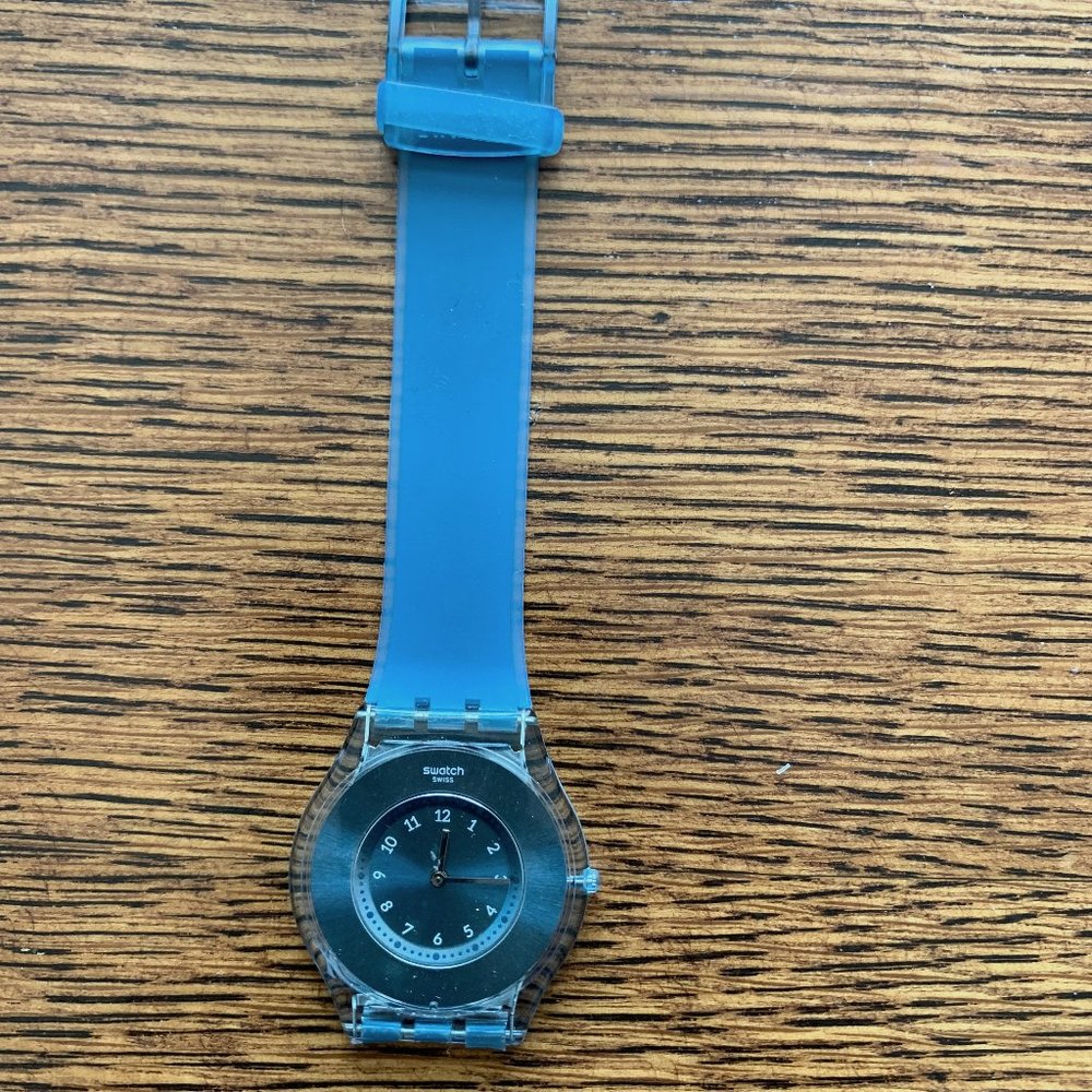 Swatch SKIN Blue Watch